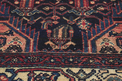 4 x 8 Antique Persian Hamadan Rug 61185