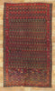 4 x 8 Antique Persian Kurdish Rug 72611