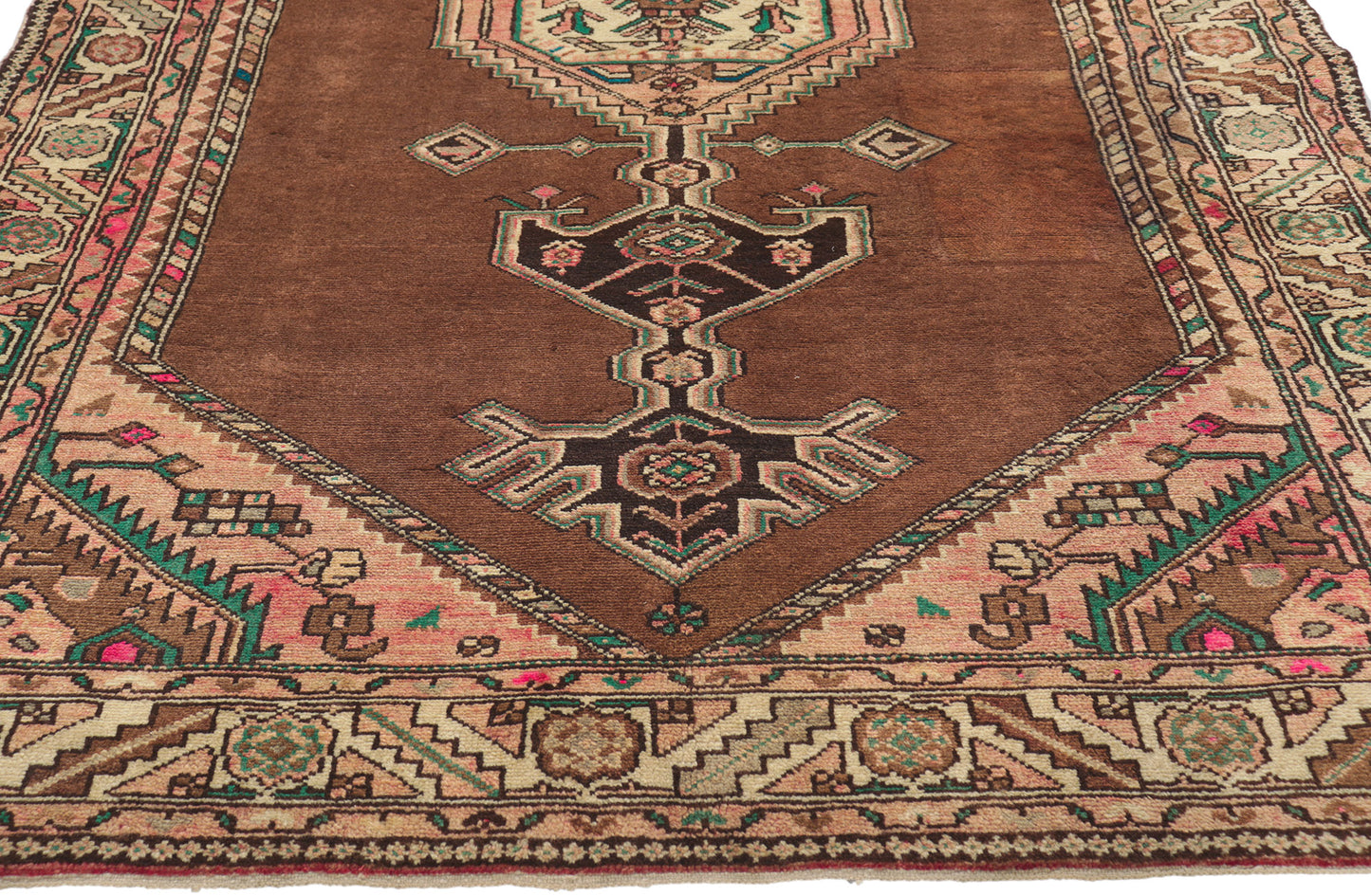 4 x 8 Vintage Persian Hamadan Rug 75745