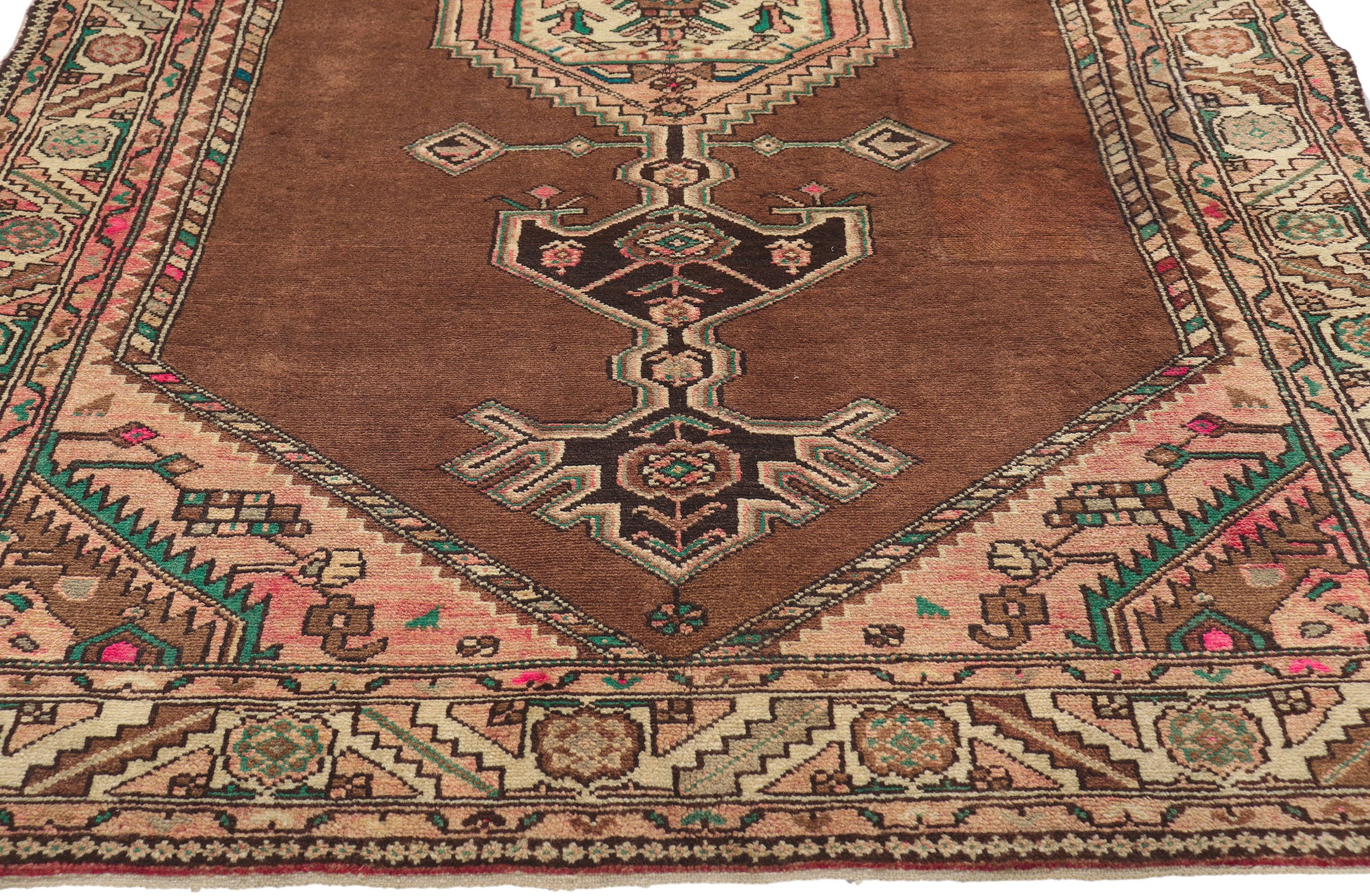 4 x 8 Vintage Persian Hamadan Rug 75745