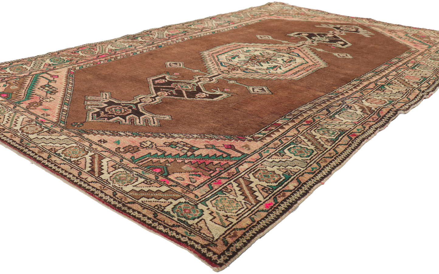 4 x 8 Vintage Persian Hamadan Rug 75745