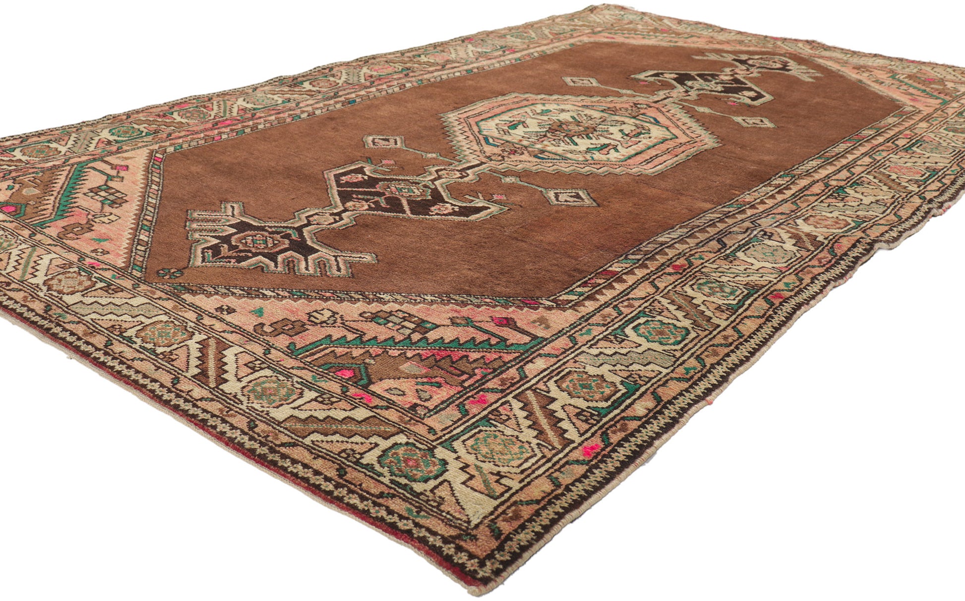 4 x 8 Vintage Persian Hamadan Rug 75745
