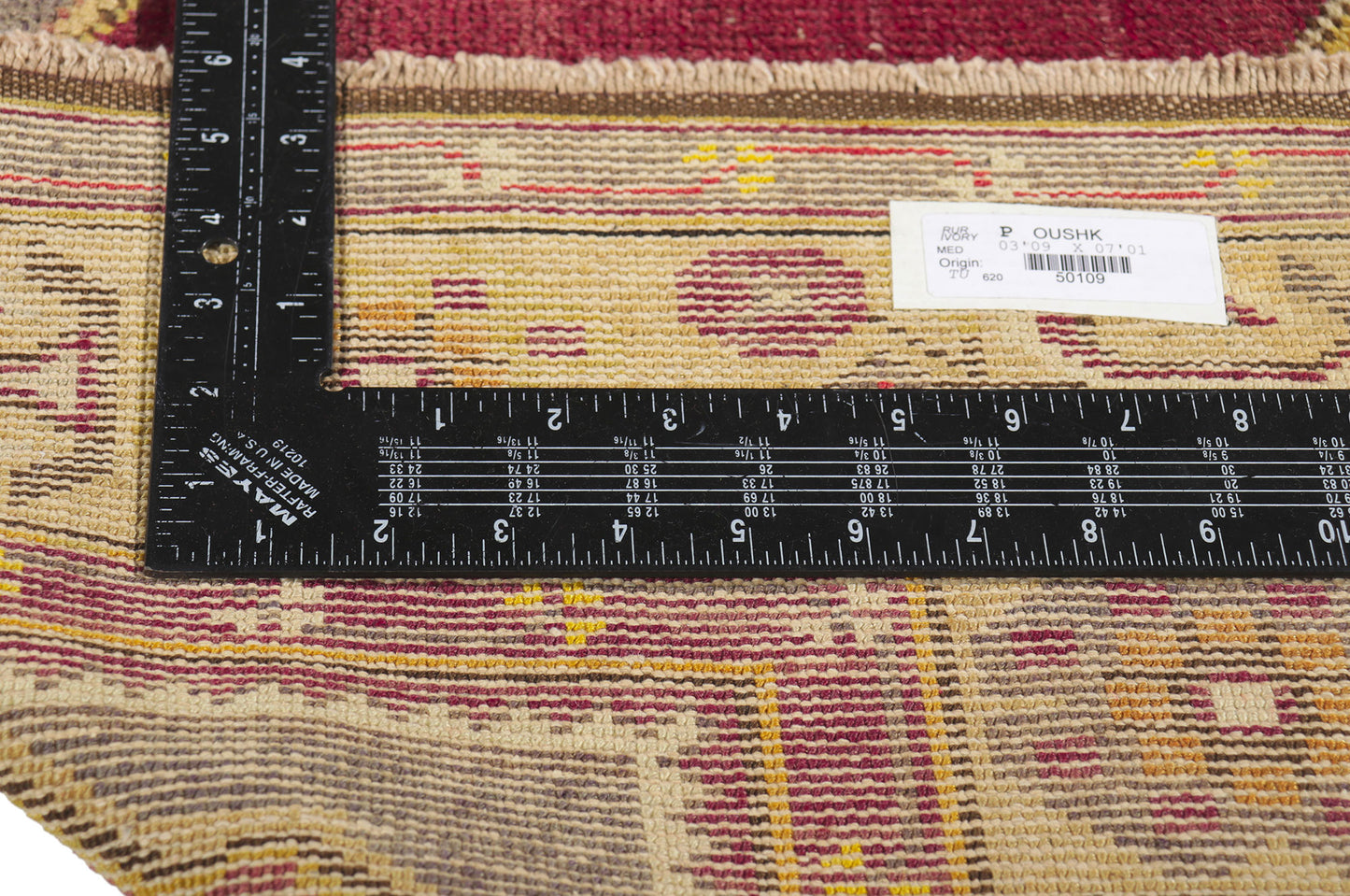 4 x 8 Vintage Turkish Oushak Rug 50109