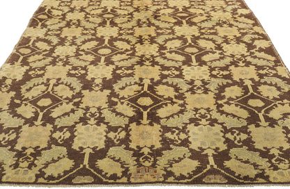 4 x 8 Vintage Turkish Oushak Rug 51033