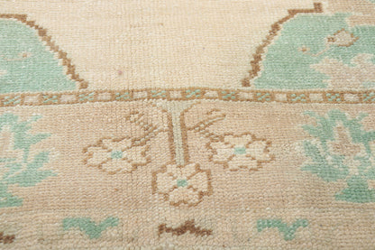 4 x 8 Vintage Turkish Oushak Rug 52972