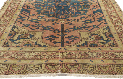 4 x 8 Vintage Turkish Sivas Rug 51211