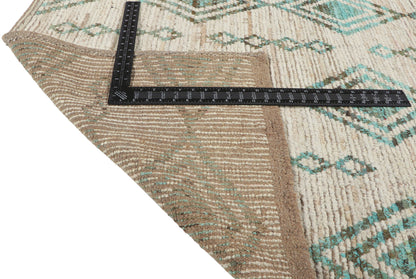 4 x 9 Earth-Tone Moroccan Runner 80769