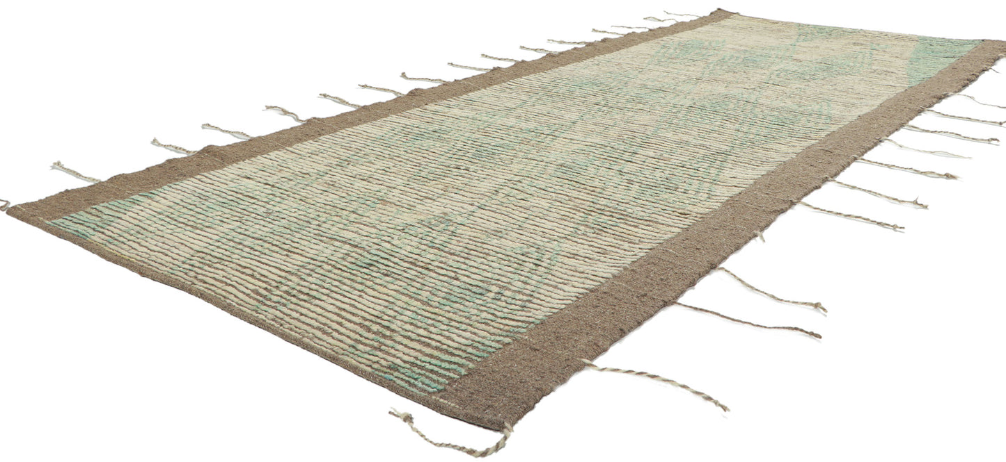 4 x 9 Earth-Tone Moroccan Runner 80770