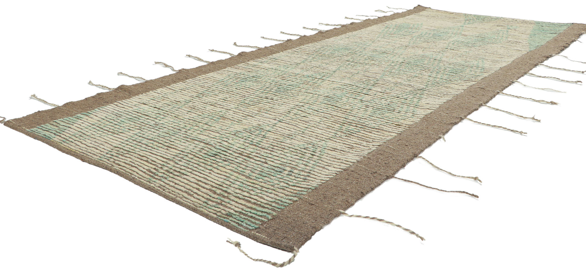 4 x 9 Earth-Tone Moroccan Runner 80770
