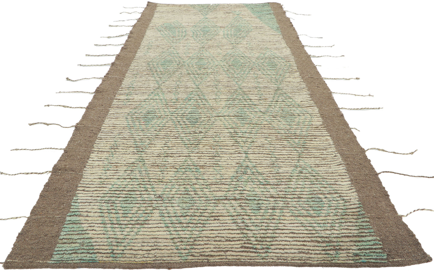 4 x 9 Earth-Tone Moroccan Runner 80770