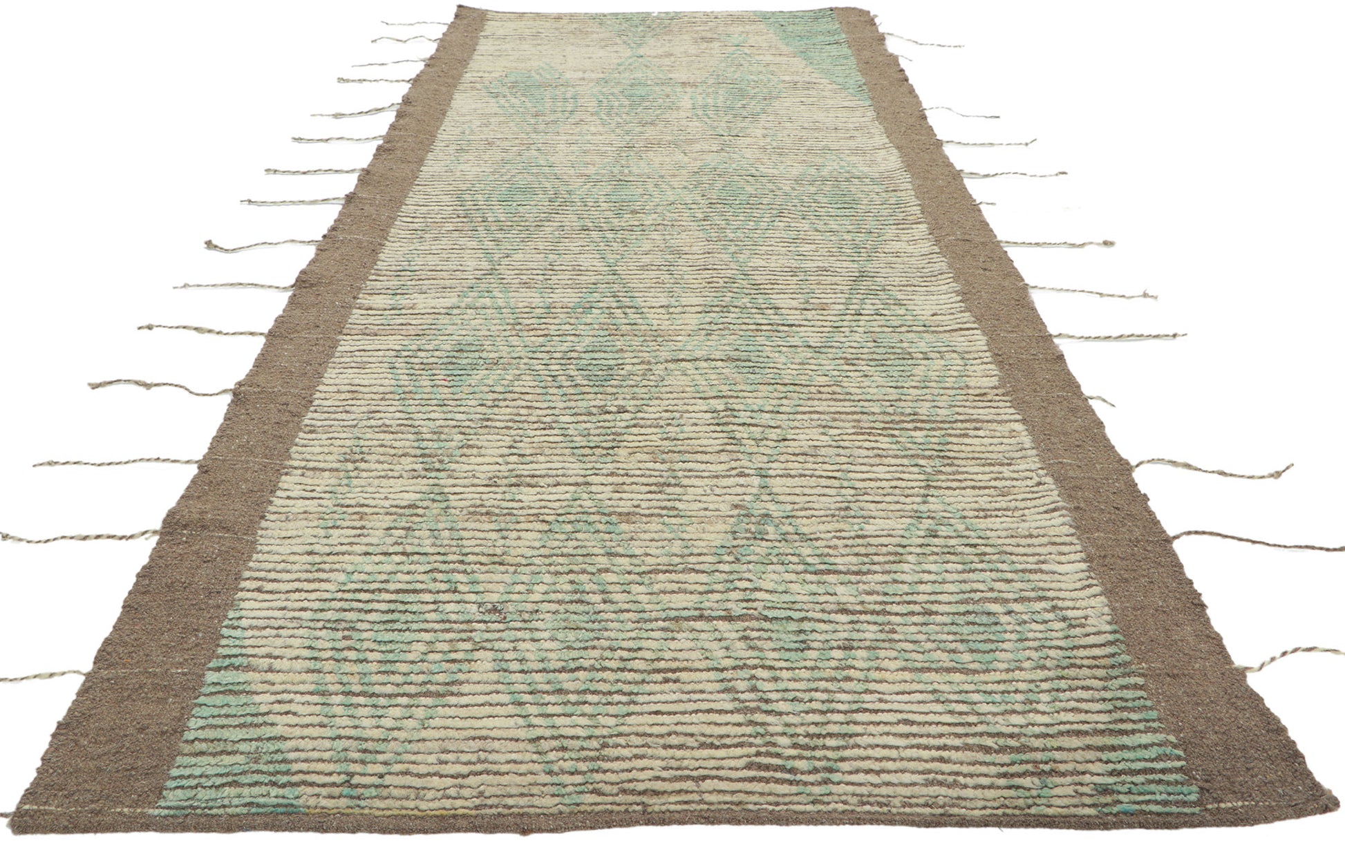4 x 9 Earth-Tone Moroccan Runner 80770