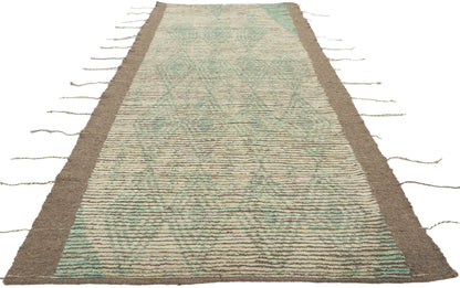 4 x 9 Earth-Tone Moroccan Runner 80770