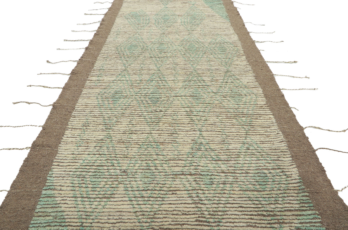 4 x 9 Earth-Tone Moroccan Runner 80770