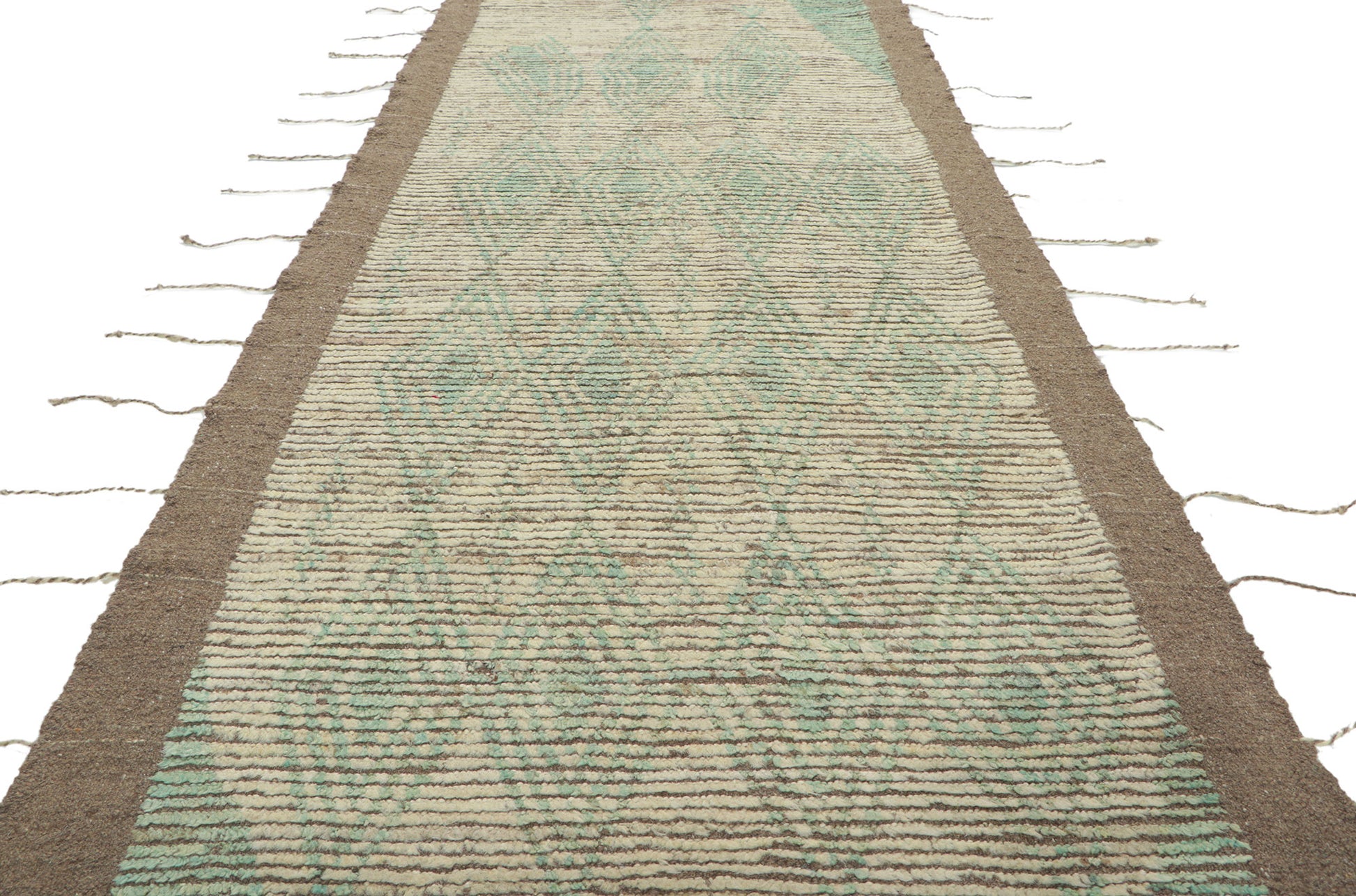 4 x 9 Earth-Tone Moroccan Runner 80770