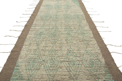 4 x 9 Earth-Tone Moroccan Runner 80770