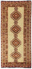 4 x 9 Vintage Persian Tribal Shiraz Rug 75040