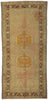 4 x 9 Vintage Turkish Oushak Rug 50398