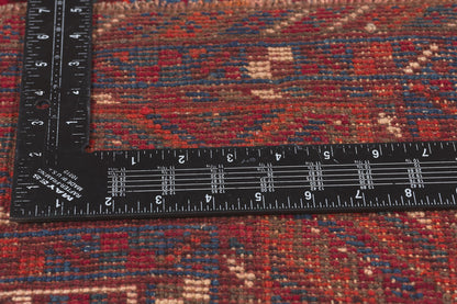 4 x 10 Vintage Persian Shiraz Rug 61239