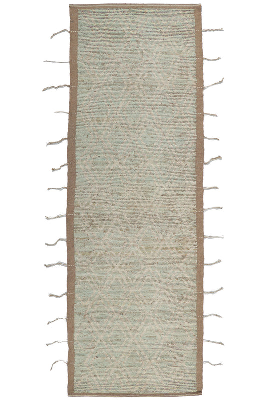 4 x 10 Earth-Tone Moroccan Runner 80764
