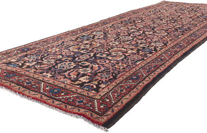 4 x 11 Vintage Persian Mahal Rug 61230