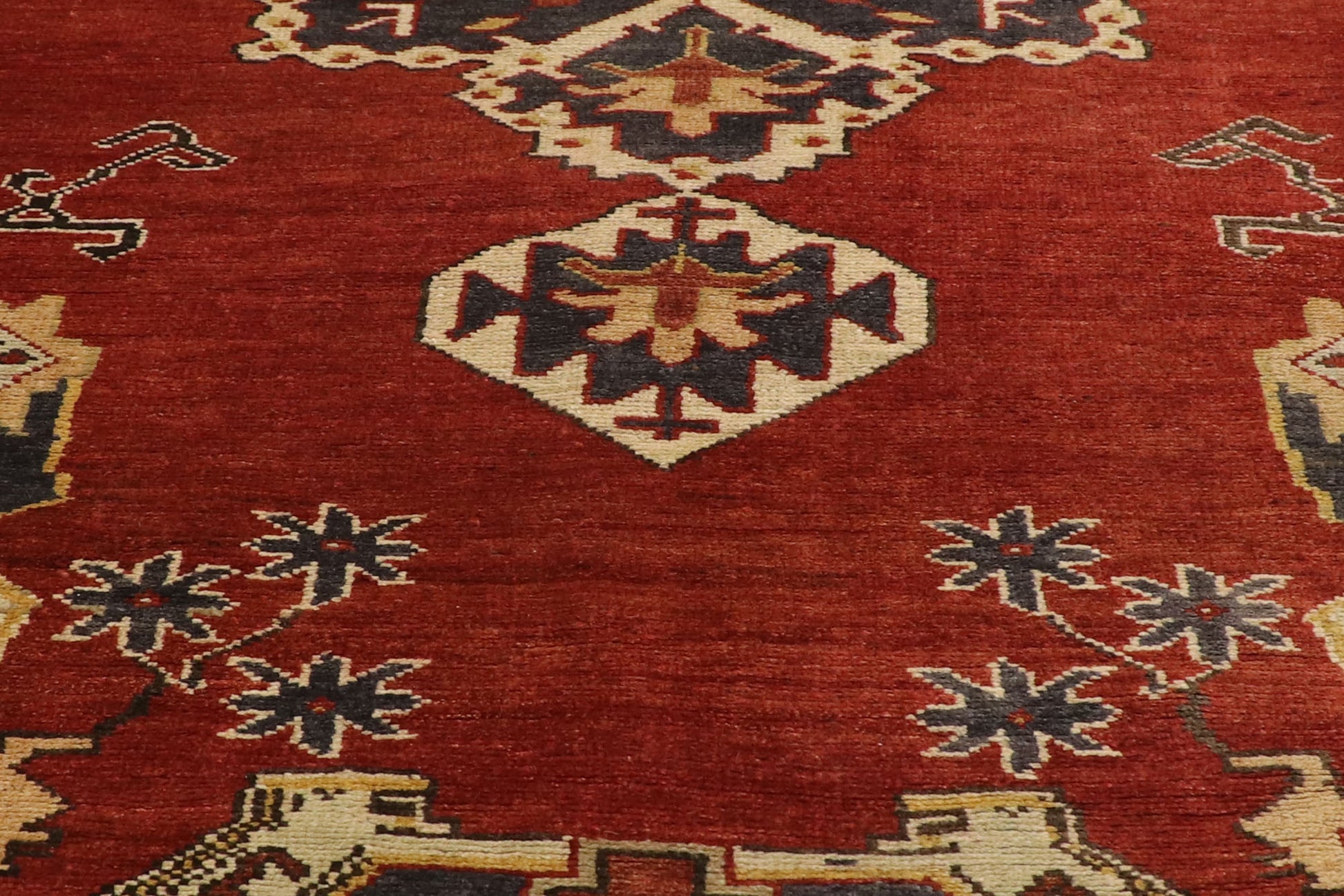 4 x 12 Vintage Turkis Oushak Rug 73738