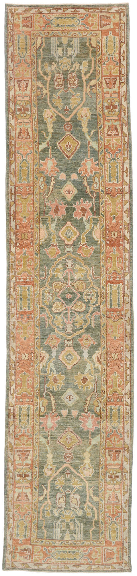 4 x 18 Turkish Oushak Runner 53385