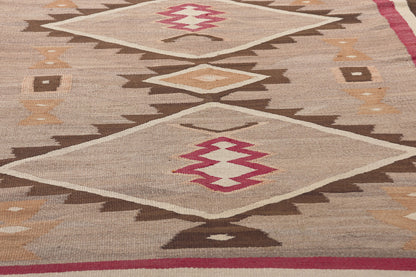 4 x 5 Antique Crystal Navajo Rug 78604