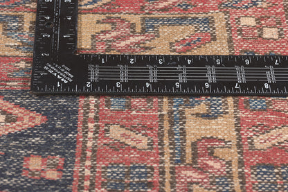 4 x 5 Antique Persian Karaja Heriz Rug 61242