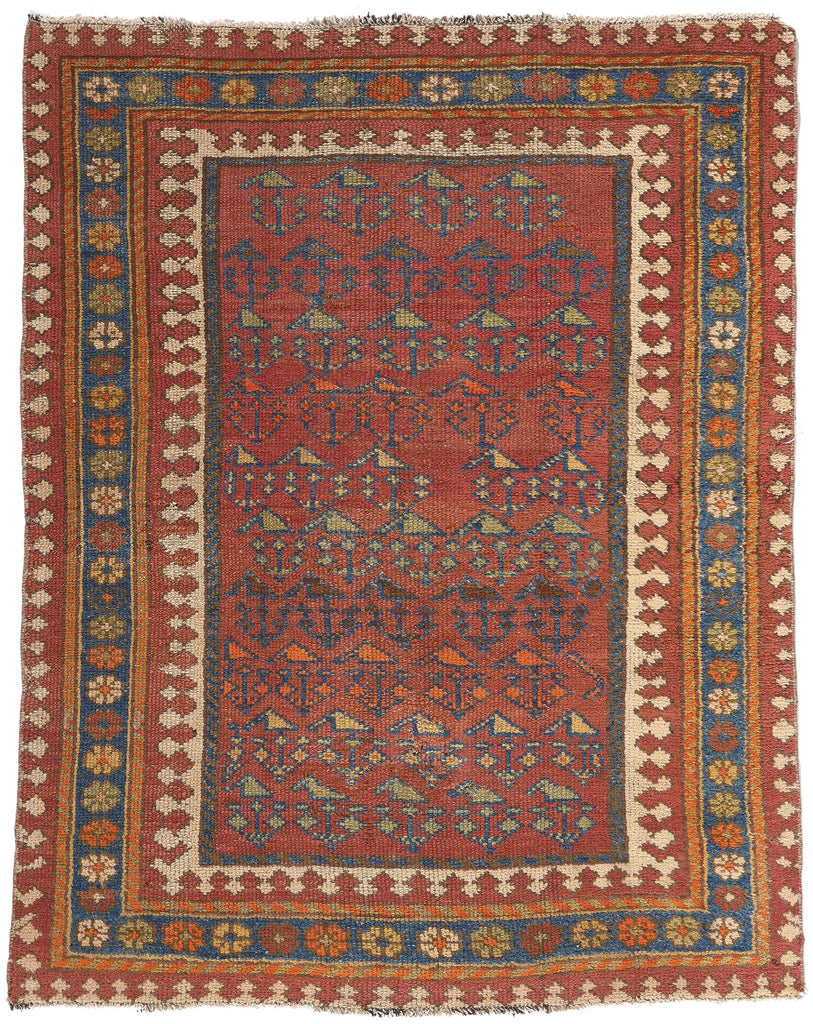 4 x 5 Antique Persian Malayer Rug 53720