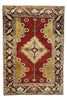 4 x 5 Vintage Turkish Oushak Rug 73835