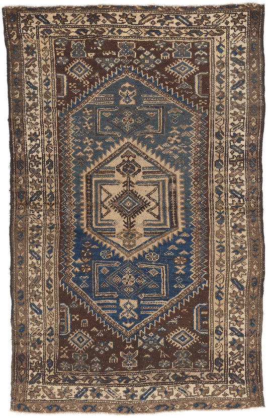 4 x 6 Antique Persian Malayer Rug 61231