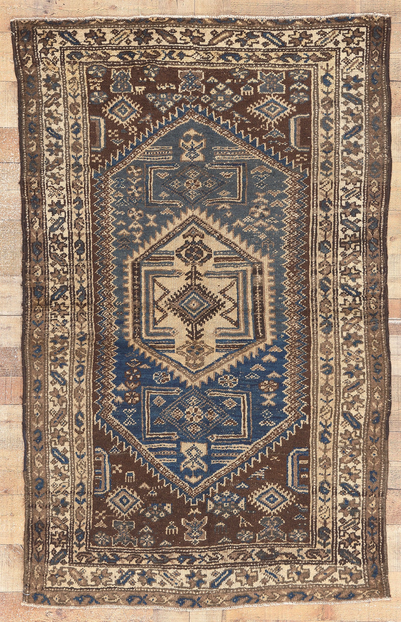 4 x 6 Antique Persian Malayer Rug 61231