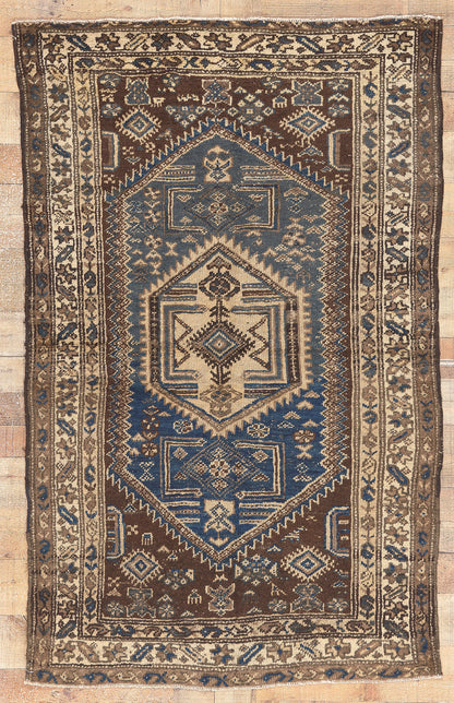 4 x 6 Antique Persian Malayer Rug 61231