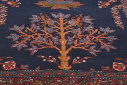 4 x 6 Antique Persian Sarouk Farahan Rug 78561