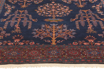 4 x 6 Antique Persian Sarouk Farahan Rug 78561