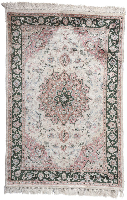 4 x 6 Vintage Indian Kashmir Rug 78545