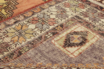 4 x 6 Vintage Turkish Oushak Rug 50155