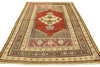 4 x 6 Vintage Turkish Oushak Rug 73845