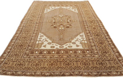 4 x 7 Vintage Turkish Oushak Rug 52958