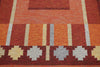 4 x 7 Kerstin Persson Vintage Swedish Rollakan Rug 74942