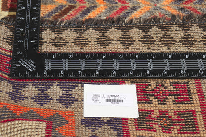 4 x 7 Vintage Persian Tribal Shiraz Rug 75070