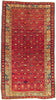 4 x 7 Vintage Red Turkish Oushak Rug 51554