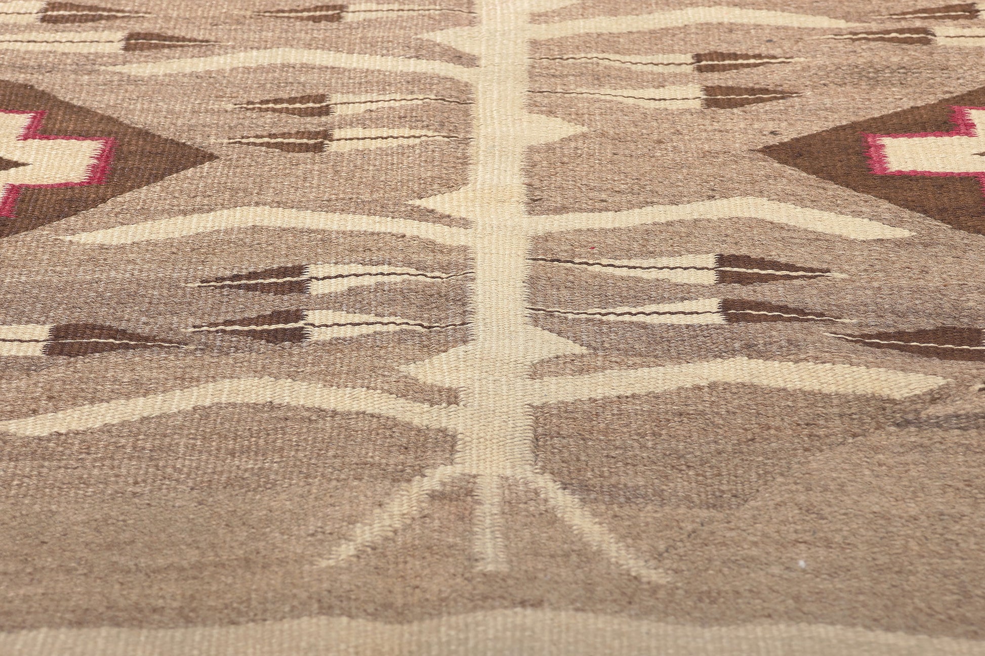 4 x 8 Antique Crystal Navajo Pictorial Rug 78560