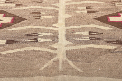 4 x 8 Antique Crystal Navajo Pictorial Rug 78560