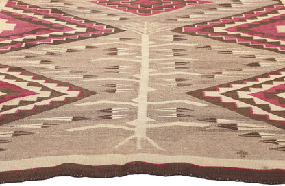 4 x 8 Antique Crystal Navajo Pictorial Rug 78560