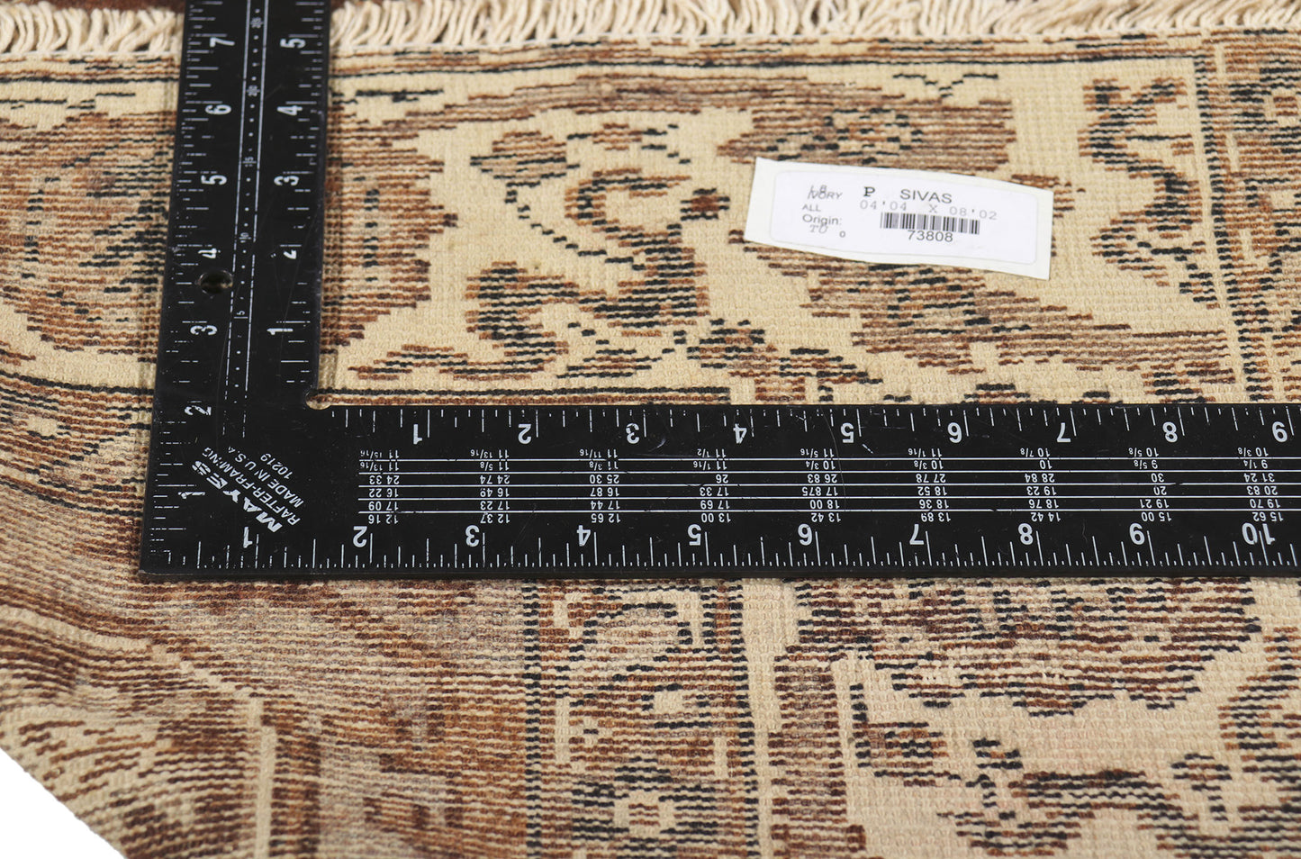 4 x 8 Vintage Turkish Sivas Rug 73808
