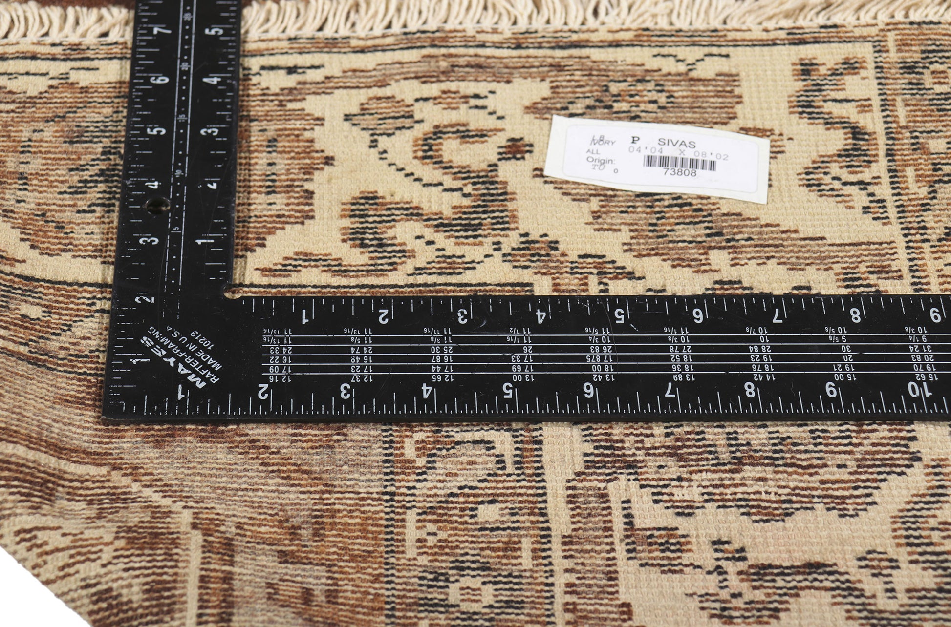 4 x 8 Vintage Turkish Sivas Rug 73808