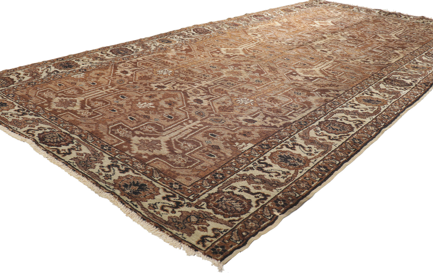 4 x 8 Vintage Turkish Sivas Rug 73808