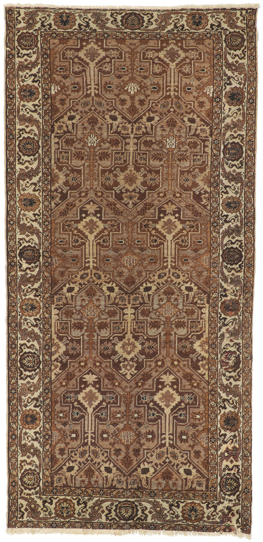 4 x 8 Vintage Turkish Sivas Rug 73808