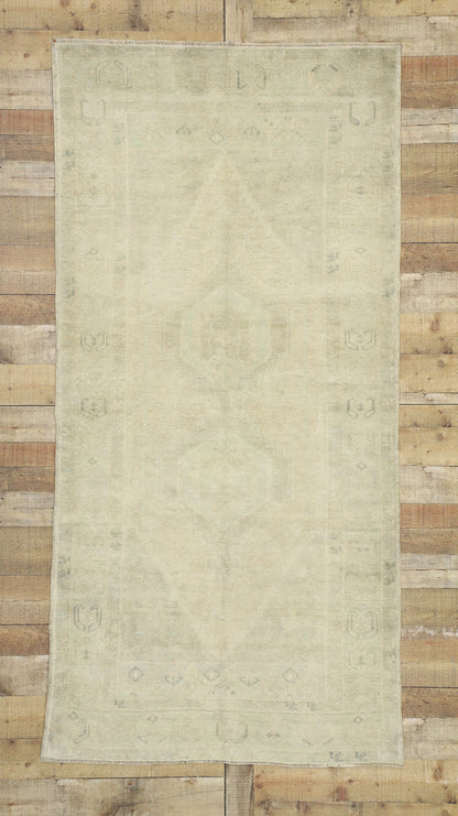 4 x 8 Vintage Turkish Oushak Rug 52676